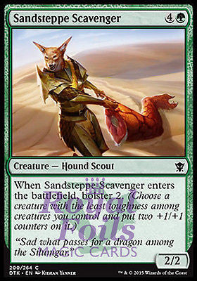 Sandsteppe Scavenger 4x FOIL DTK MTG Dragons of Tarkir Common MINT green