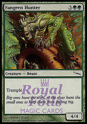 Fangren Hunter 4x FOIL MDN MTG Mirrodin Common MINT green