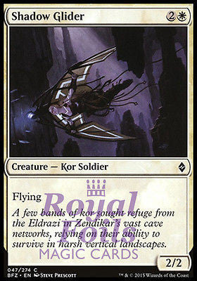 Shadow Glider 4x FOIL BFZ MTG Battle for Zendikar Common NM white