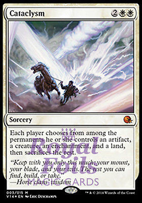 **1x FOIL Cataclysm** MTG FTV From the Vault Annihilation MINT white