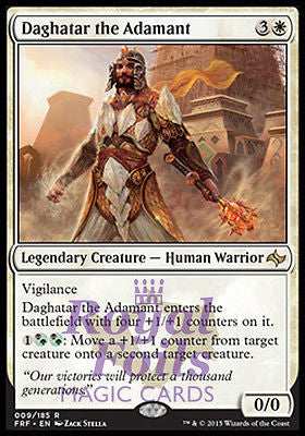 Daghatar the Adamant 2x FOIL FRF MTG Fate Reforged Rare MINT white