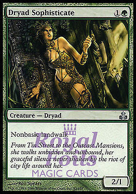 **3x FOIL Dryad Sophisticate** GPT MTG Guildpact Uncommon 2 MINT + 1 NM green