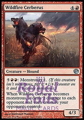 Wildfire Cerberus 2x FOIL JOU MTG Journey Into Nyx Uncommon MINT red