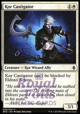 Kor Castigator 4x FOIL BFZ MTG Battle for Zendikar Common MINT white