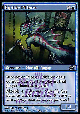 Riptide Pilferer 1x FOIL PLC MTG Planar Chaos Uncommon MINT blue