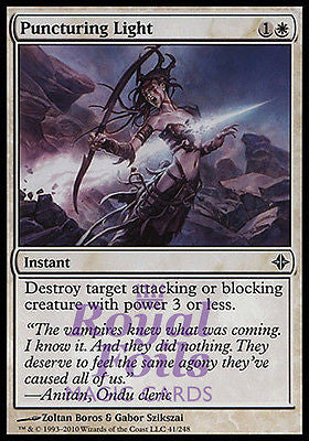 **4x FOIL Puncturing Light** ROE MTG Rise of Eldrazi Common MINT white