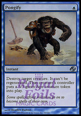Pongify 1x FOIL PLC MTG Planar Chaos Uncommon MINT blue