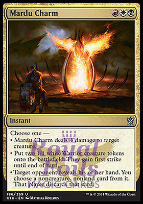 Mardu Charm 2x FOIL MTG KTK Khans of Tarkir Uncommon MINT white black red
