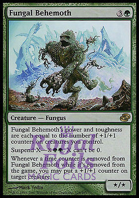 **1x FOIL Fungal Behemoth** PLC MTG Planar Chaos Rare MINT green