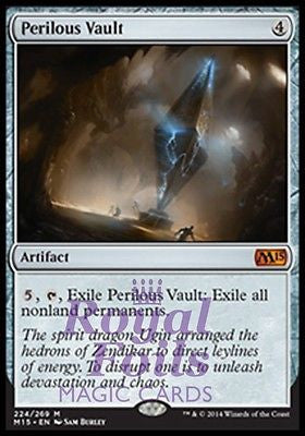 **1x FOIL Perilous Vault** MTG M15 Core Set Mythic MINT artifact