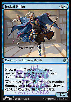 **2x FOIL Jeskai Elder** MTG KTK Khans of Tarkir Uncommon MINT blue human