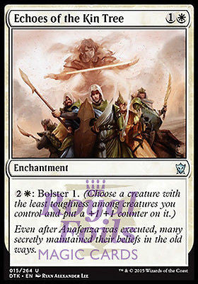 Echoes of the Kin Tree 2x FOIL DTK MTG Dragons of Tarkir Uncommon MINT white