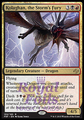 Kolaghan the Storm's Fury FRF MTG Fate Reforged Rare MINT black red