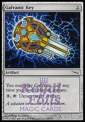 Galvanic Key 2x FOIL MDN MTG Mirrodin Common MINT artifact