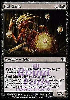 **3x FOIL Pus Kami** BOK MTG Betrayers Kamigawa Uncommon MINT black spirit