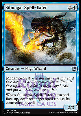 Silumgar Spell-Eater 2x FOIL DTK MTG Dragons of Tarkir Uncommon MINT blue