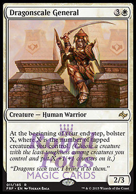 Dragonscale General 2x FOIL FRF MTG Fate Reforged Rare MINT white