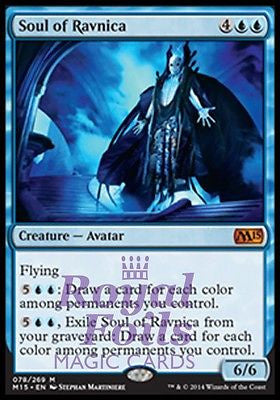 Soul of Ravnica 1x FOIL MTG M15 Core Set Mythic MINT blue avatar