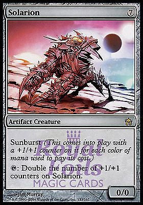 **1x FOIL Solarion** 5DN MTG 5th Fifth Dawn Rare MINT artifact