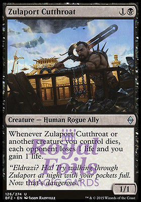 Zulaport Cutthroat 1x FOIL BFZ MTG Battle for Zendikar Uncommon MINT black