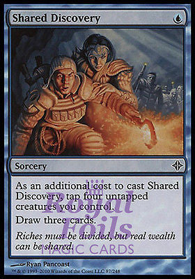 Shared Discovery 1x FOIL ROE MTG Rise of Eldrazi Common NM blue
