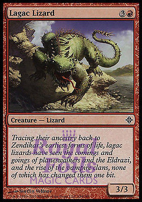 **4x FOIL Lagac Lizard** ROE MTG Rise of Eldrazi Common MINT red