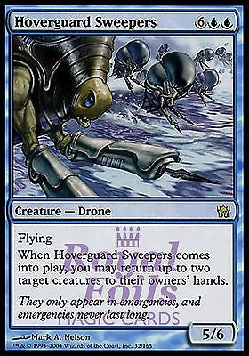 Hoverguard Sweepers 1x FOIL 5DN MTG 5th Fifth Dawn Rare MINT blue