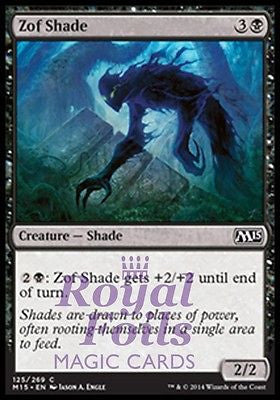 **4x FOIL Zof Shade** MTG M15 Core Set Common MINT black