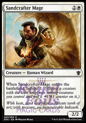 **4x FOIL Sandcrafter Mage** DTK MTG Dragons of Tarkir Common MINT white