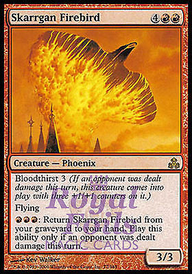Skarrgan Firebird 1x FOIL GPT MTG Guildpact Rare MINT red
