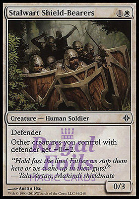 Stalwart Shield-Bearers 1x FOIL ROE MTG Rise of Eldrazi Common MINT white