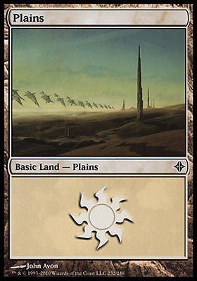 **2x FOIL Plains #232** ROE MTG Rise of Eldrazi Basic Land MINT white