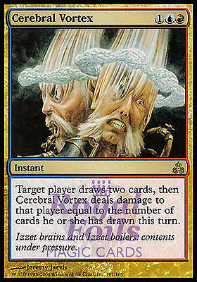 **1x FOIL Cerebral Vortex** GPT MTG Guildpact Rare MINT blue red