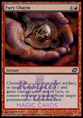 **1x FOIL Fury Charm** PLC MTG Planar Chaos Common MINT red