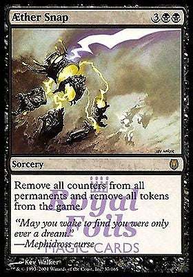 **1x FOIL Æther Snap** DST MTG Darksteel Rare MINT aether black