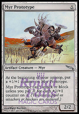 Myr Prototype 1x FOIL MDN MTG Mirrodin Uncommon MINT artifact