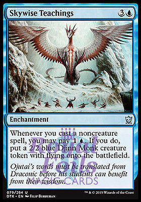 Skywise Teachings 2x FOIL DTK MTG Dragons of Tarkir Uncommon MINT blue