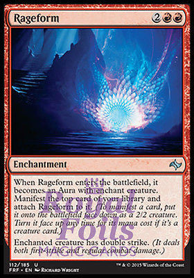 Rageform 4x FOIL FRF MTG Fate Reforged Uncommon MINT red