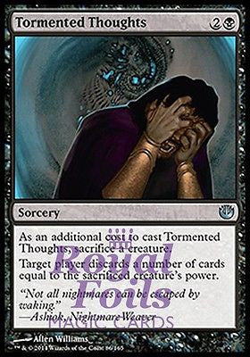 **2x FOIL Tormented Thoughts** JOU MTG Journey Into Nyx Uncommon MINT black
