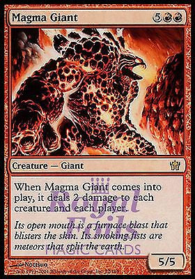 **1x FOIL Magma Giant** 5DN MTG 5th Fifth Dawn Rare MINT red