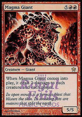 Magma Giant 1x FOIL 5DN MTG 5th Fifth Dawn Rare MINT red
