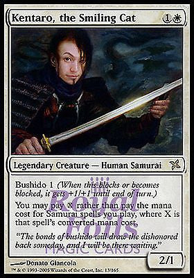 Kentaro the Smiling Cat 1x FOIL BOK MTG Betrayers Kamigawa Rare MINT white