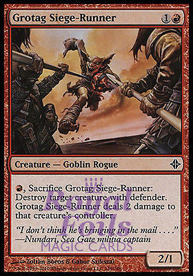 **4x FOIL Grotag Siege-Runner ROE MTG Rise of Eldrazi Common MINT red