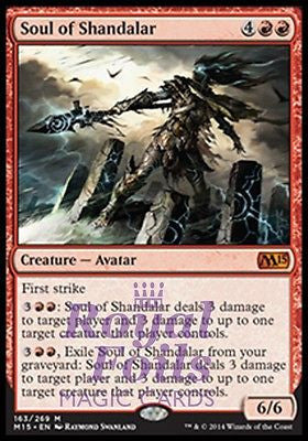 Soul of Shandalar 1x FOIL MTG M15 Core Set Mythic MINT blue avatar