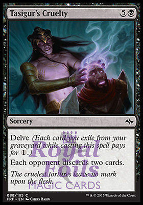 Tasigur's Cruelty 2x FOIL FRF MTG Fate Reforged Common MINT black