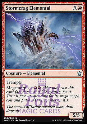 Stormcrag Elemental 2x FOIL DTK MTG Dragons of Tarkir Uncommon MINT red