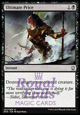 Ultimate Price 3x FOIL DTK MTG Dragons of Tarkir Uncommon MINT black
