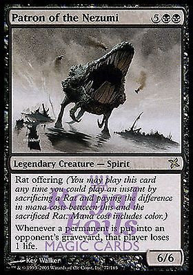 **1x FOIL Patron of the Nezumi** BOK MTG Betrayers Kamigawa Rare MINT black