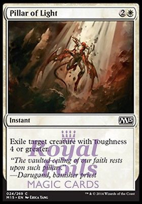 Pillar of Light 4x FOIL MTG M15 Core Set Common MINT white