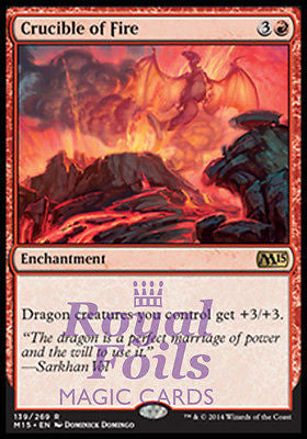 Crucible of Fire 1x FOIL MTG M15 Core Set Rare MINT red